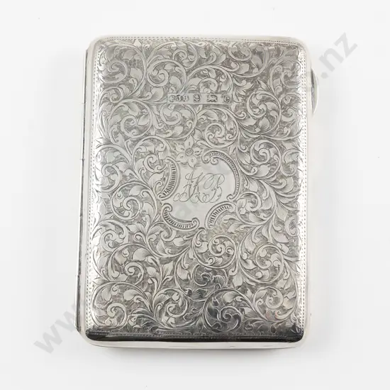 Edw VII S/S Calling Card Case