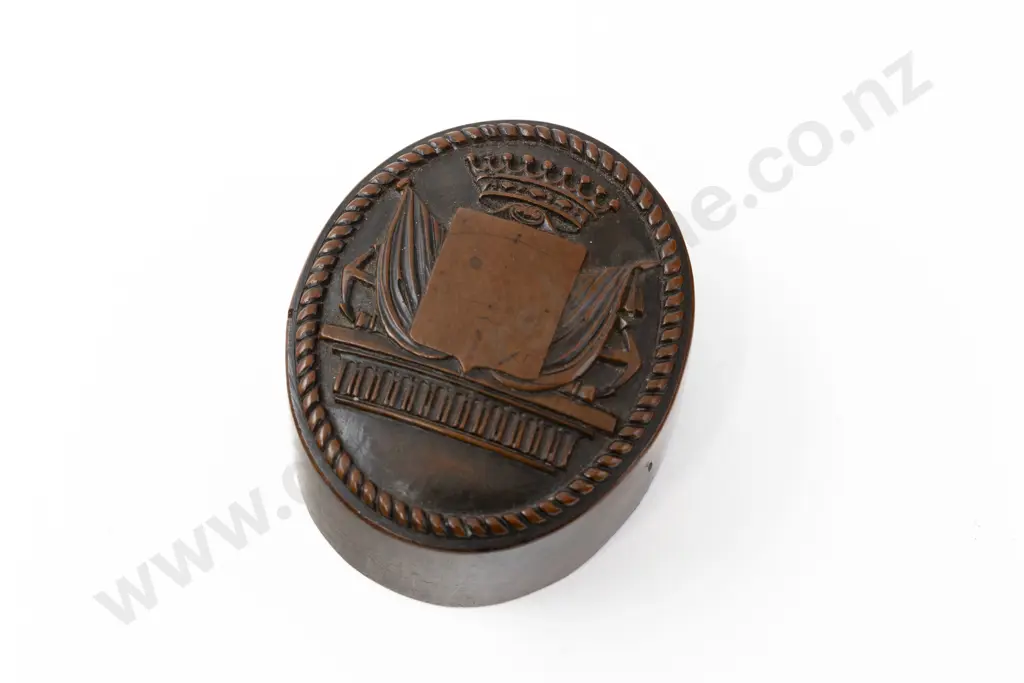 Geo III Fruitwood Desk Paper Weight Image 1++