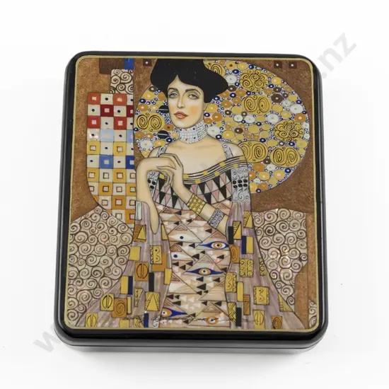 Hand Painted Lacquered Box