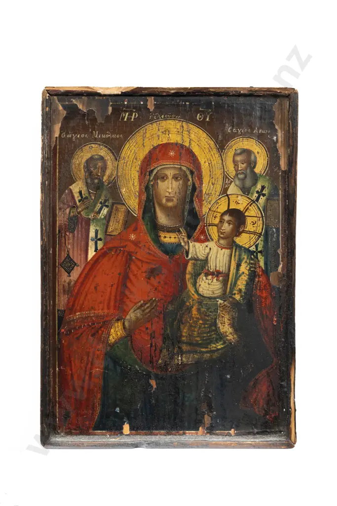 C19th Russian Icon Image 1++