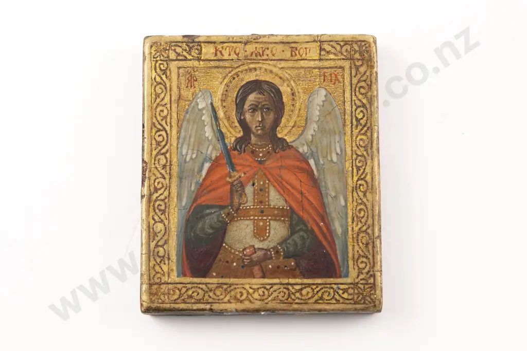 Mid/Late C19th Russian Miniature Icon Image 1++