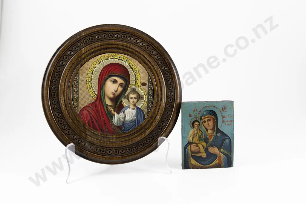 Early C20th Greek Icon Image 1++