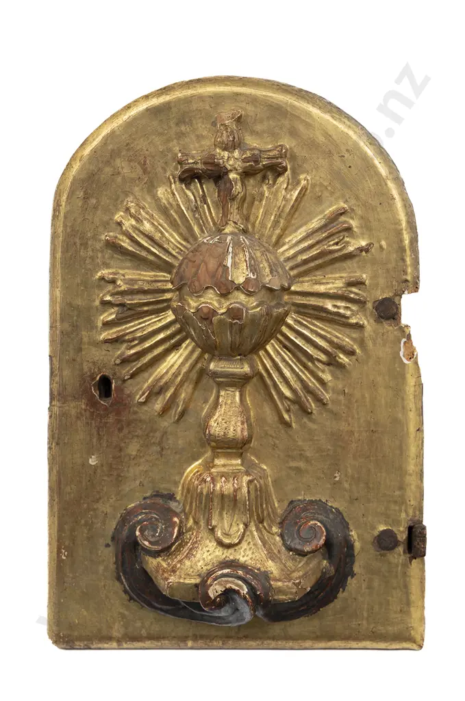 Late C17th/Early C18th Church Tabernacle Door Image 1++