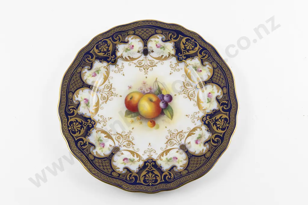 Royal Worcester Cabinet Plate Image 1++