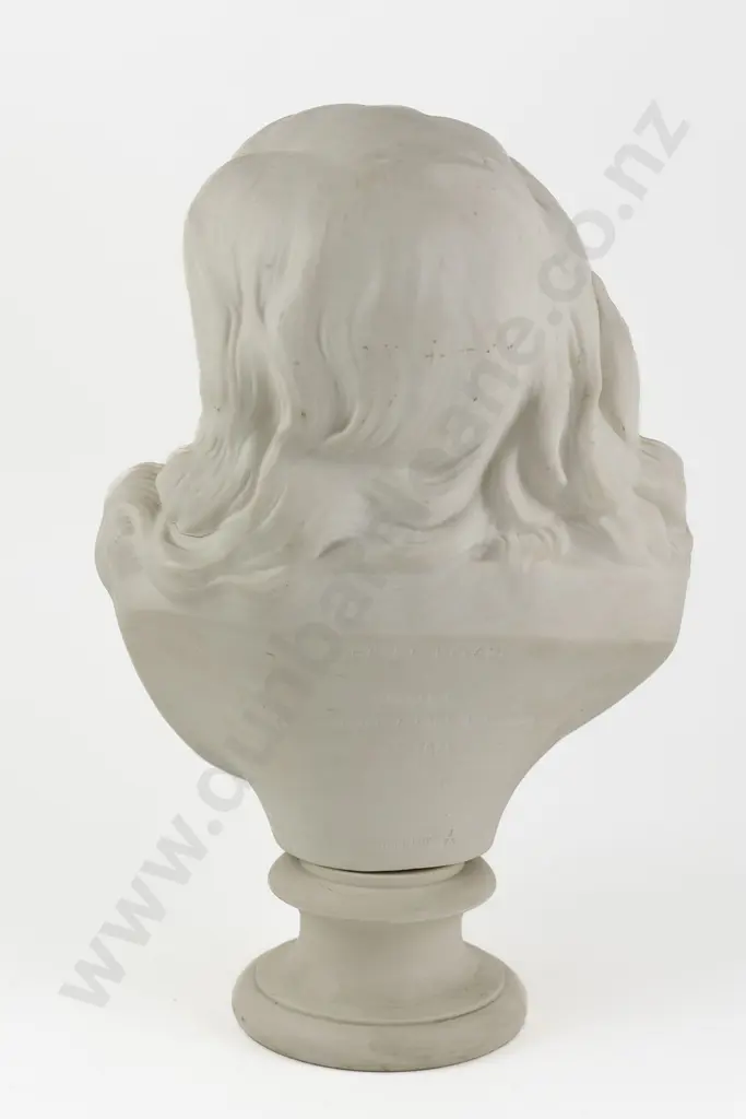 C19th Copeland Parian Ware Bust "Happy Dreams" Image 1++