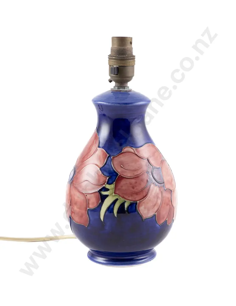 Modern Moorcroft Baluster Table Lamp Image 1++