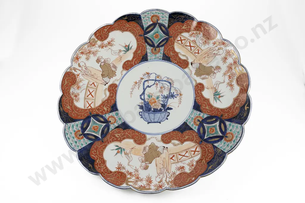 Large Late C19th Japanese Imari Charger Image 1++
