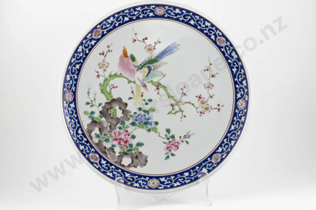 Early C20th Cantonese Export Ware Charger Image 1++