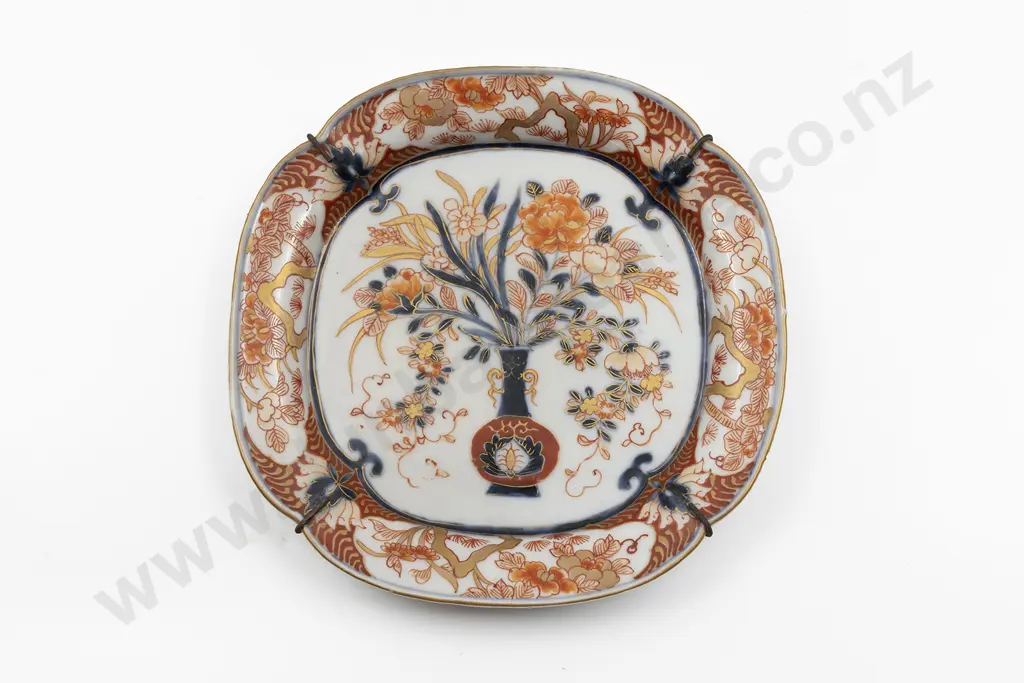 Late C19th Japanese Imari Plate Image 1++