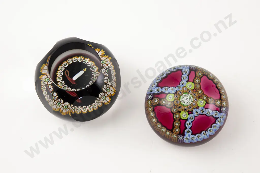Two Boxed Caithness Glass Paperweights Image 1++