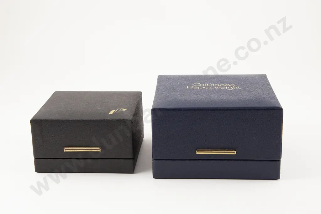 Two Boxed Caithness Glass Paperweights Image 1++