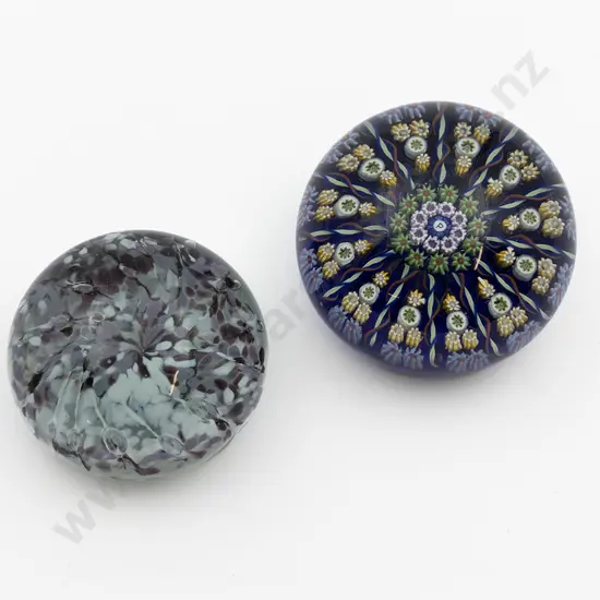 Perthshire Glass Millefiori Paperweight & Other