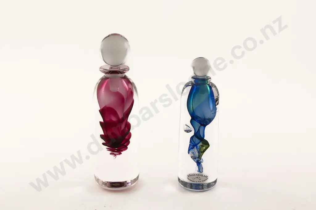 NZ Hoglund Glass Scent Bottle Image 1++