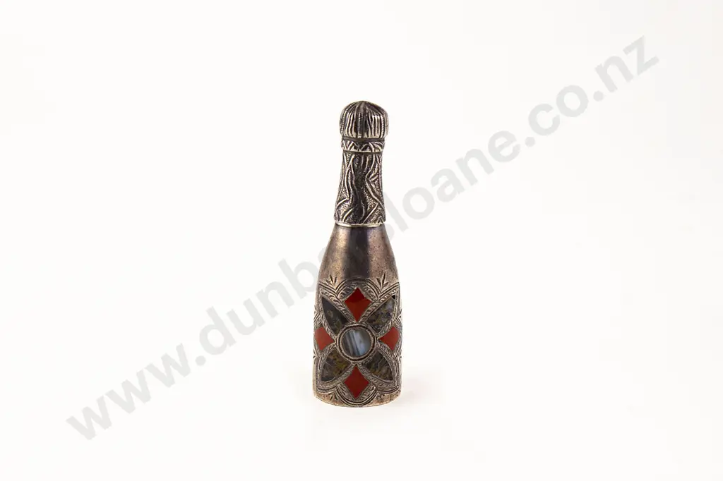 Victorian All S/S Bottle Form Scent Bottle Image 1++