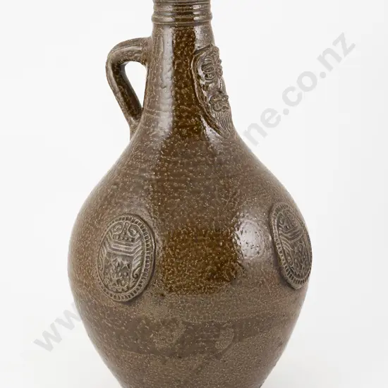 C17th/C18th German Salt Glazed Bellarmine