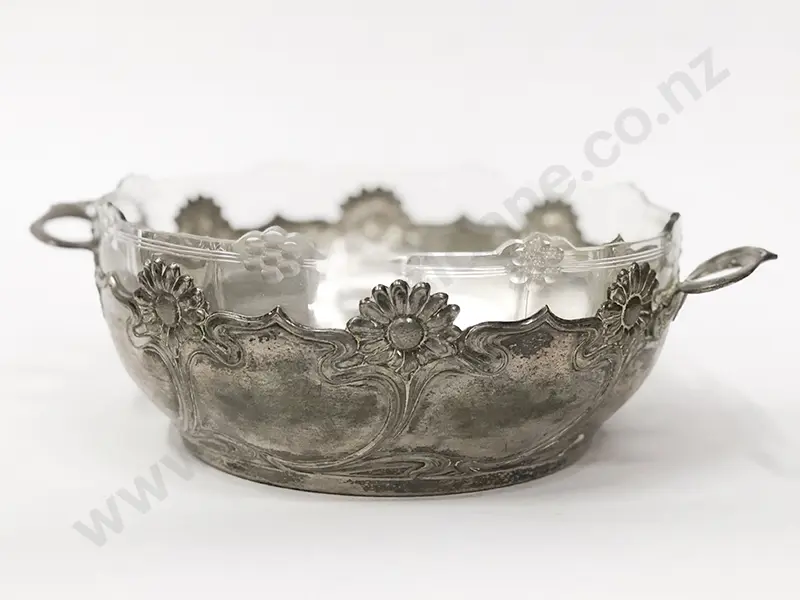 WMF Art Nouveau Circular S/Plate Fruit Bowl Image 1++