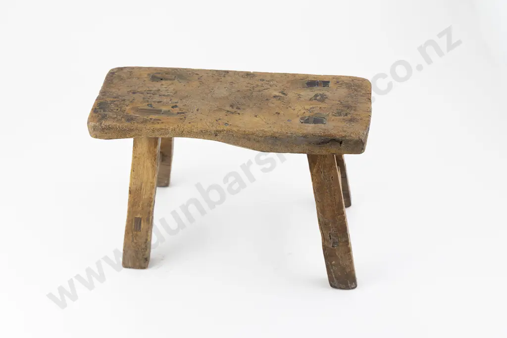 Georgian Fruitwood Milking Stool Image 1++