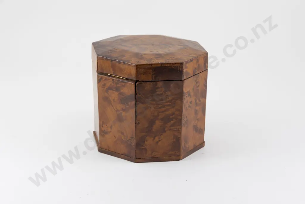All Burr Kauri Octogonal Sided Box Image 1++