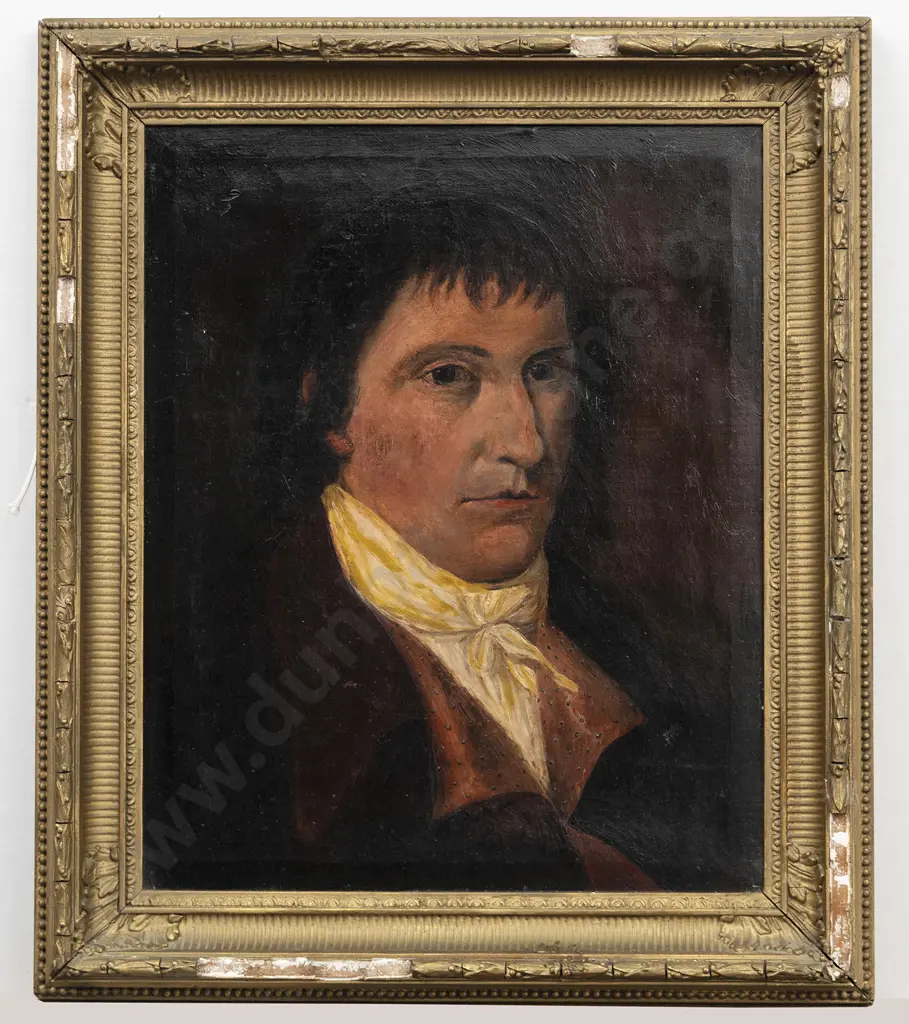 19th Century School - Portrait Of A Gent Image 1++