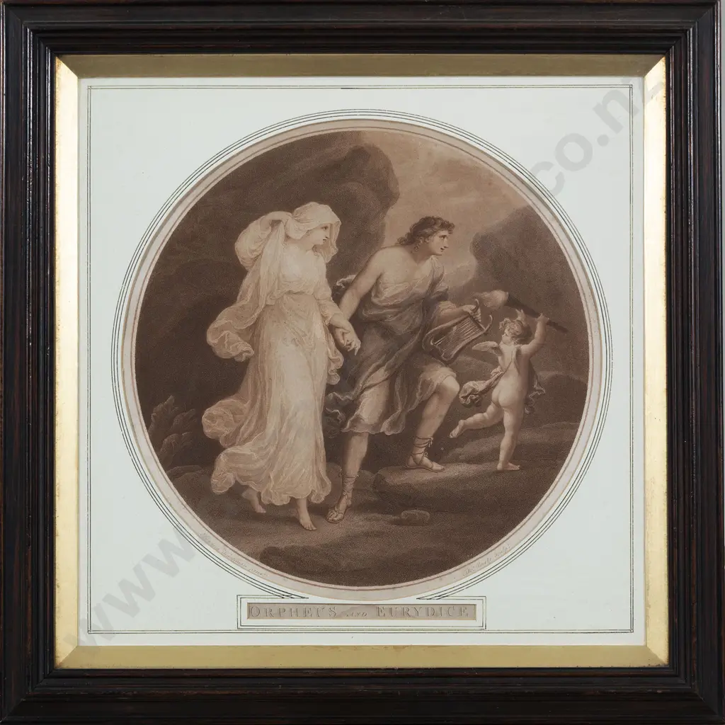After Angelica Kauffman - Orpheus and Eurydice Image 1++