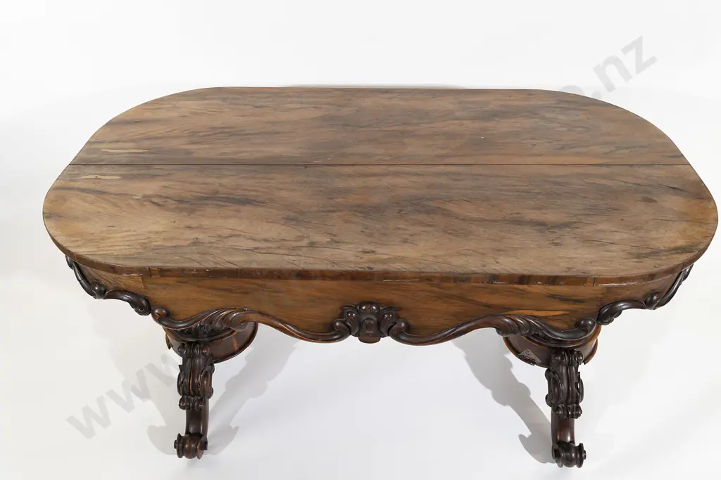 Early Vict Faded Rosewood Centre Table Image 1++
