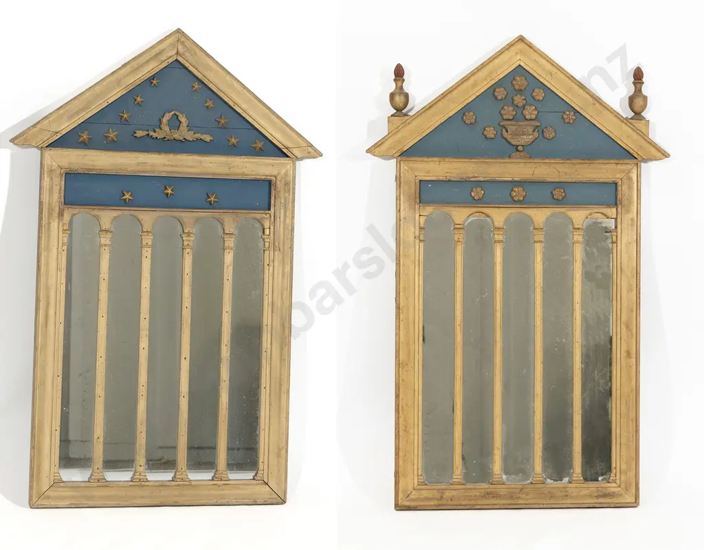 Two Matched C19th French Chateau Console Mirrors Image 1++