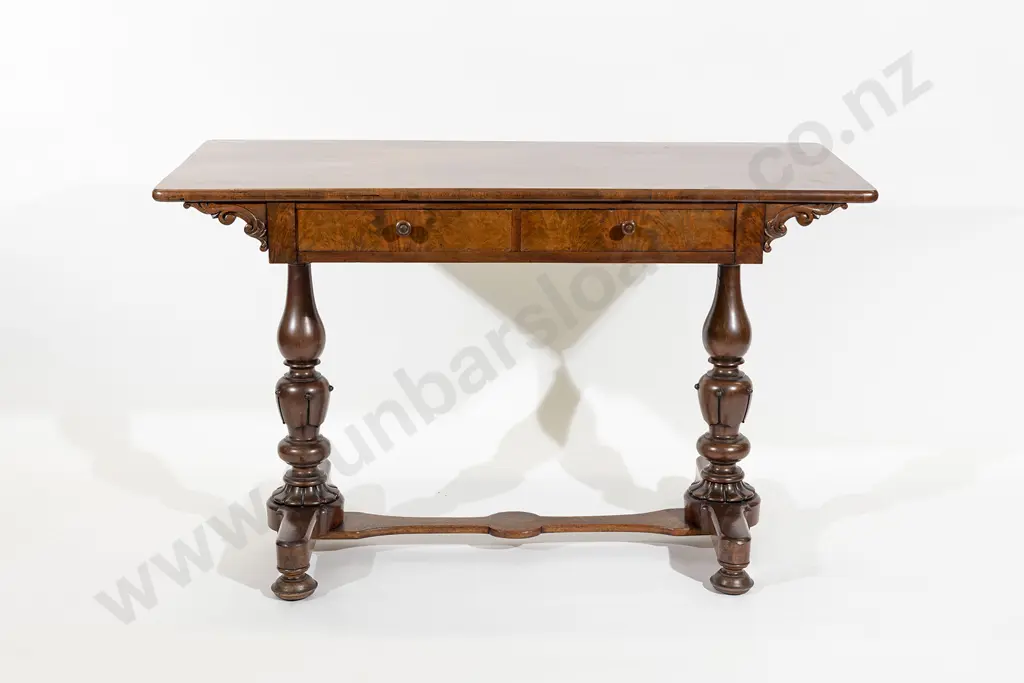 An Attractive Late WMIV  Mahogany Side Table Image 1++