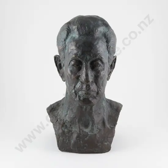 Barbara Taylor - Bronze Bust of Gilbert