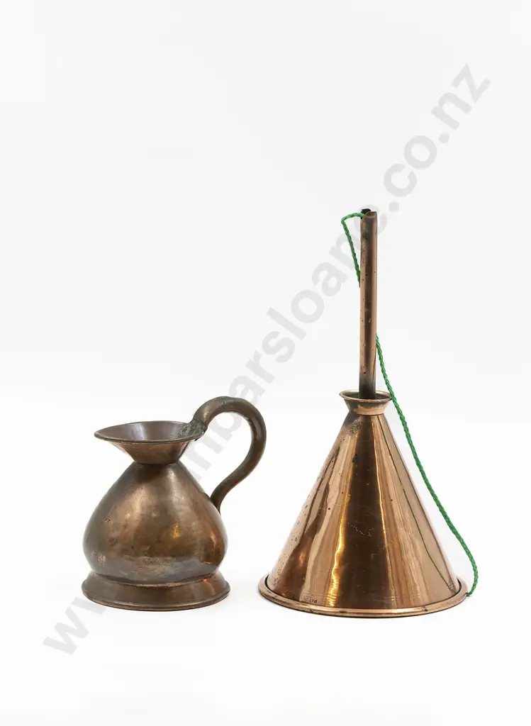 Late Vict Copper Funnel Image 1++