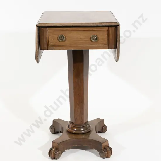 WMIV Faded Mahogany Work Table