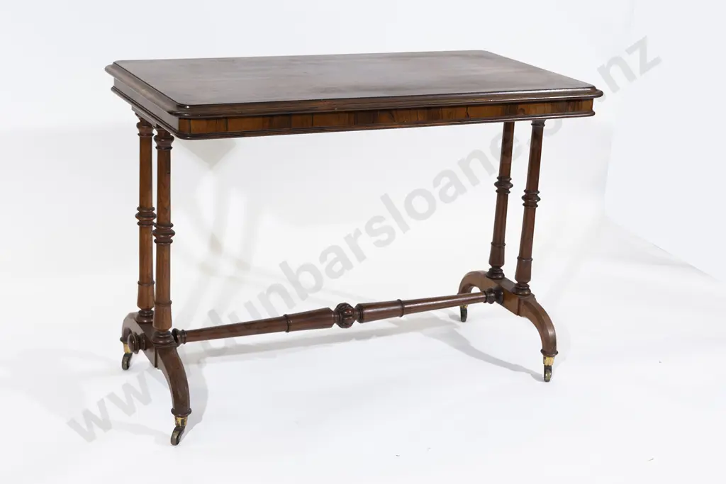 Early Victorian Rosewood Centre Table Image 1++