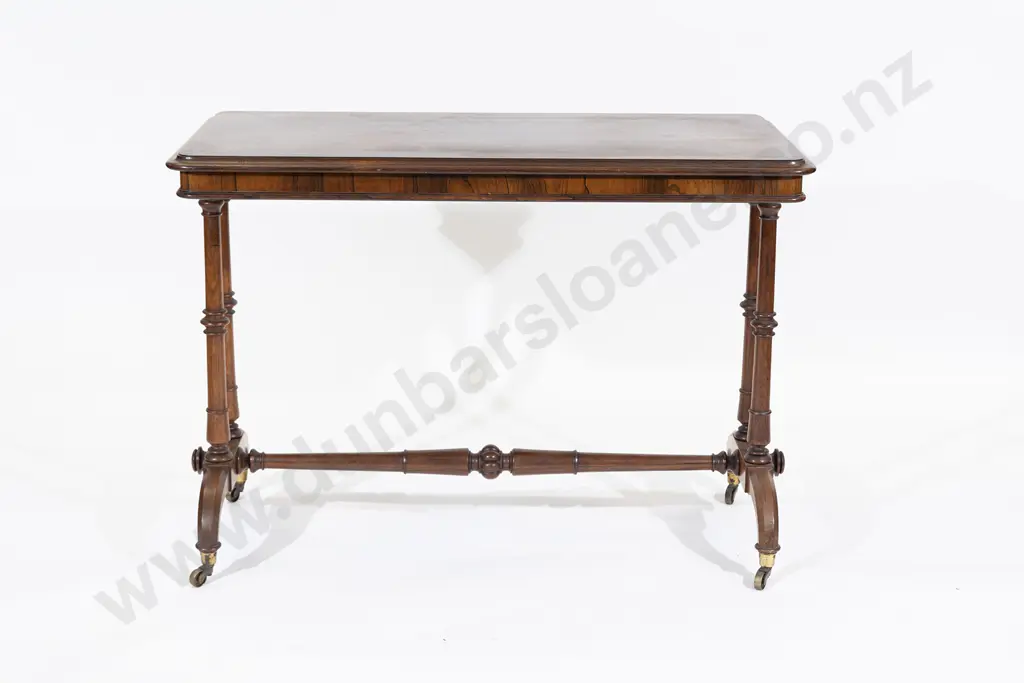 Early Victorian Rosewood Centre Table Image 1++