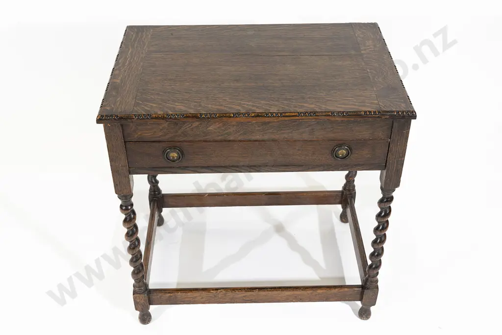 Early C20th Oak Canteen Table Image 1++