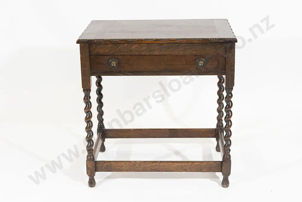 Early C20th Oak Canteen Table Image 1++