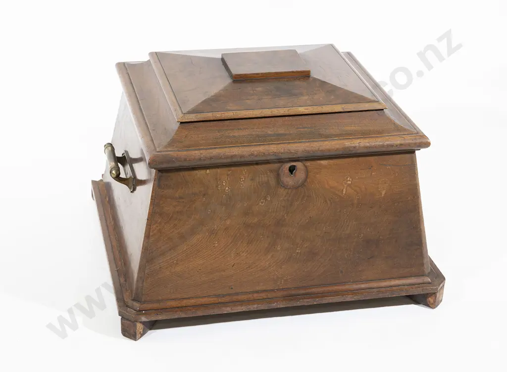 Early C19th European Mahogany Cellarette Image 1++