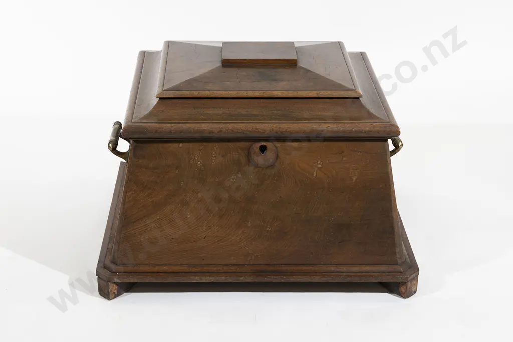 Early C19th European Mahogany Cellarette Image 1++