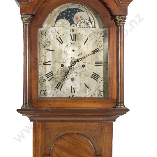 Geo III Mahogany Longcase Clock