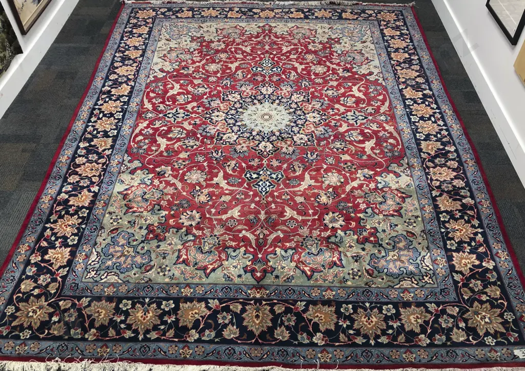 Persian Isfahan Carpet Image 1++