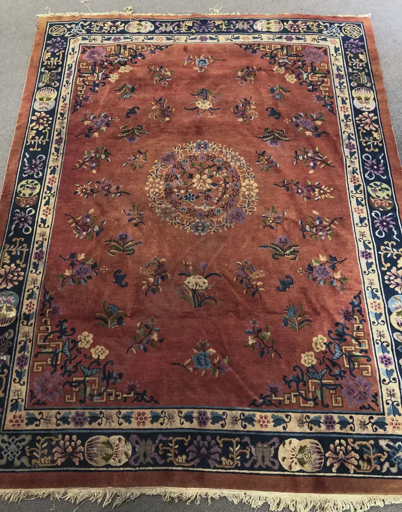 Antique Chinese Carpet Image 1++