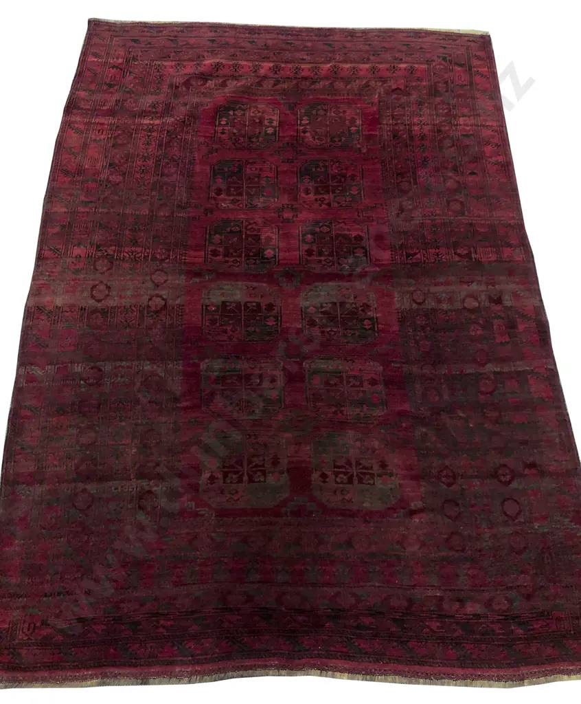 Afghan Turkoman Taghan Gol Rug Image 1++