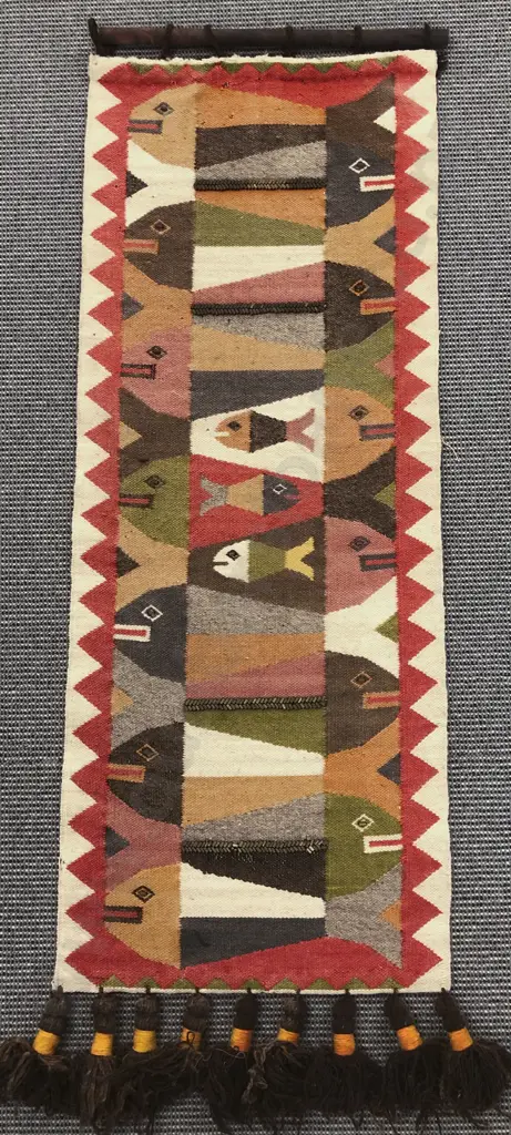 kilim Wall Hanging and Mat Image 1++