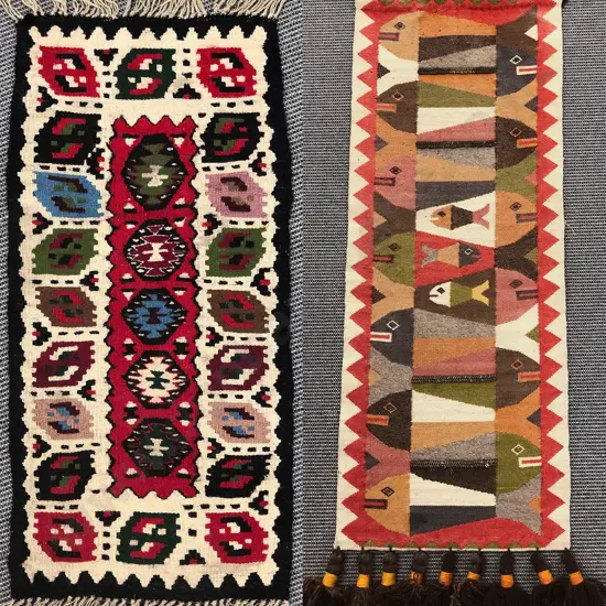 kilim Wall Hanging and Mat