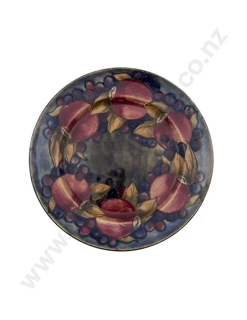 Moorcroft Fruit Decorated Plate Image 1++