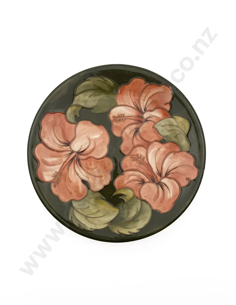 Moorcroft Floral Decorated Plate Image 1++