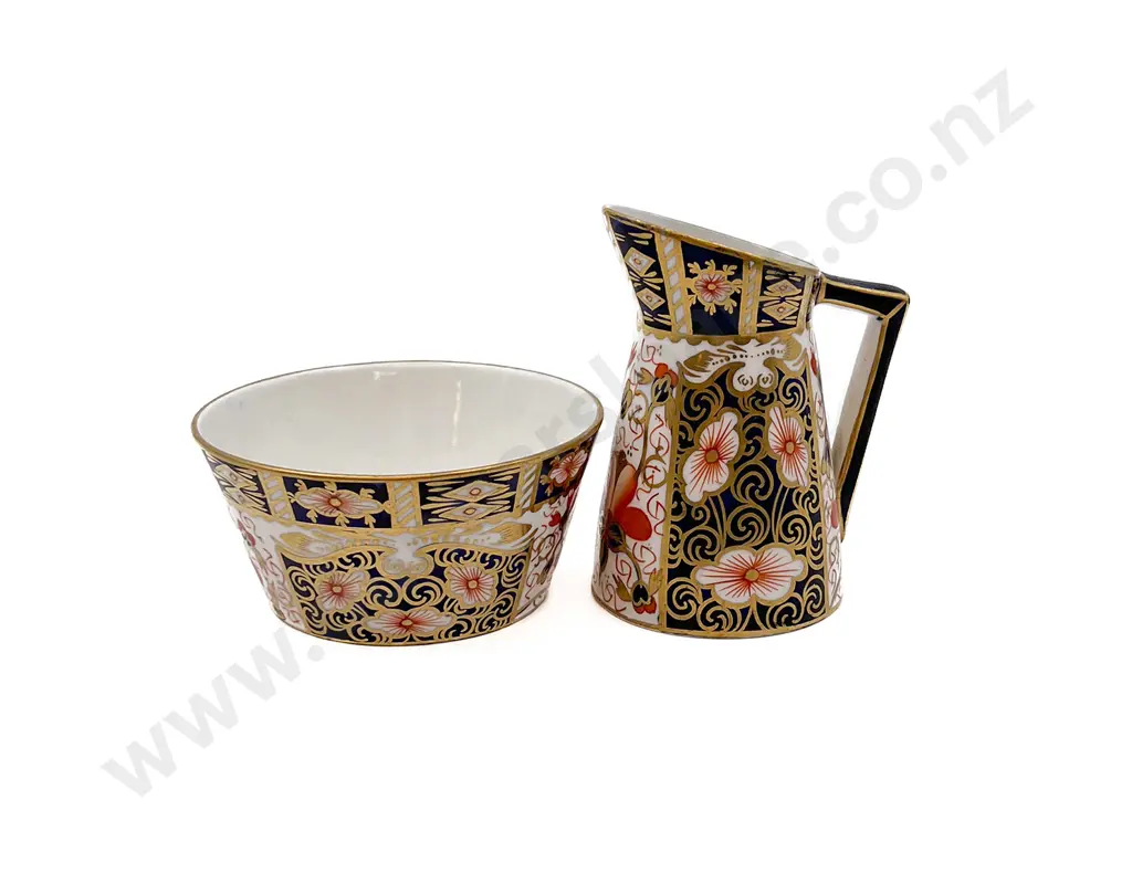 RCD Imari Pattern Sugar and Cream Image 1++