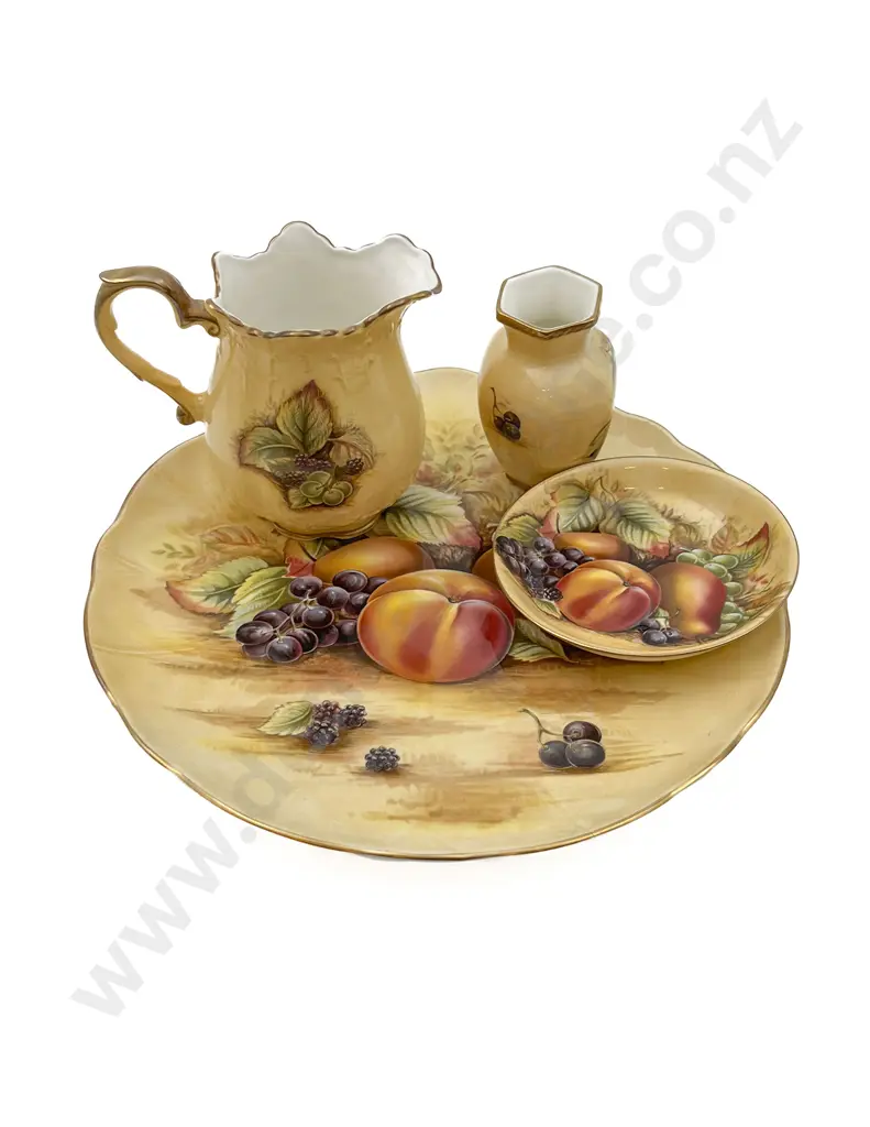 Four Pieces of Assorted Aynsley "Orchard Gold" Image 1++