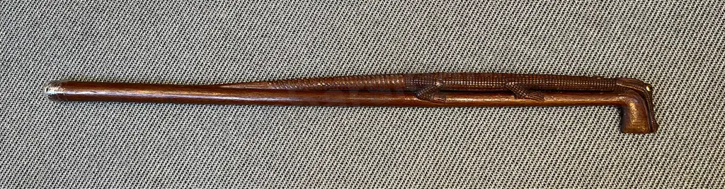 Crocodile Form Walking Stick Image 1++
