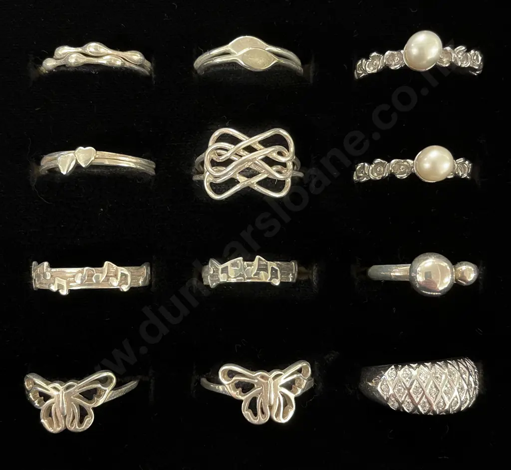 16 S/S Finger Rings Image 1++