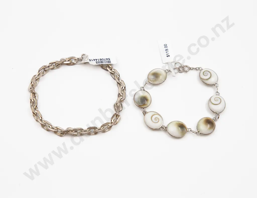 Two S/S Fancy Bracelets Image 1++