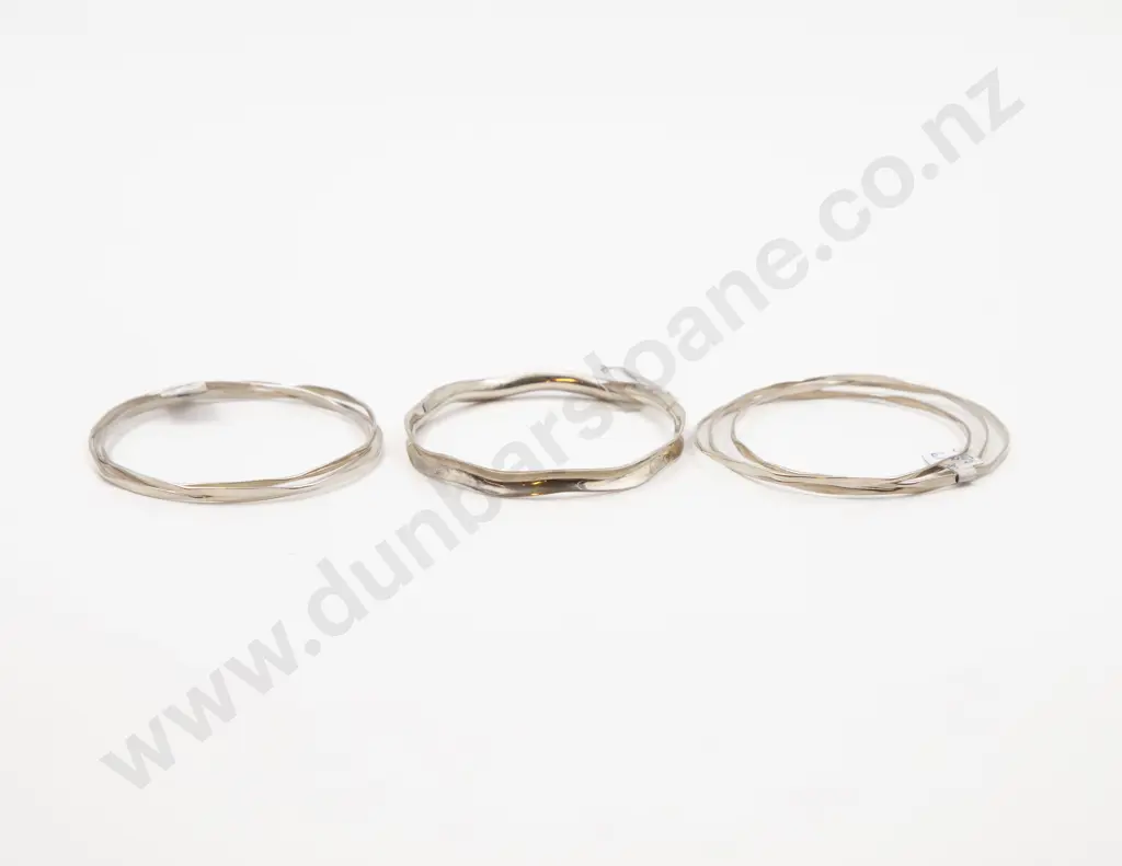 Three S/S Bangles Image 1++